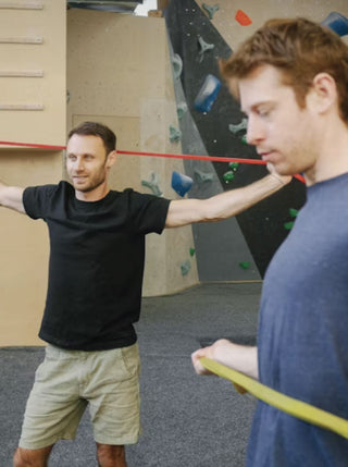 Stretching Band Exercises for Climbers